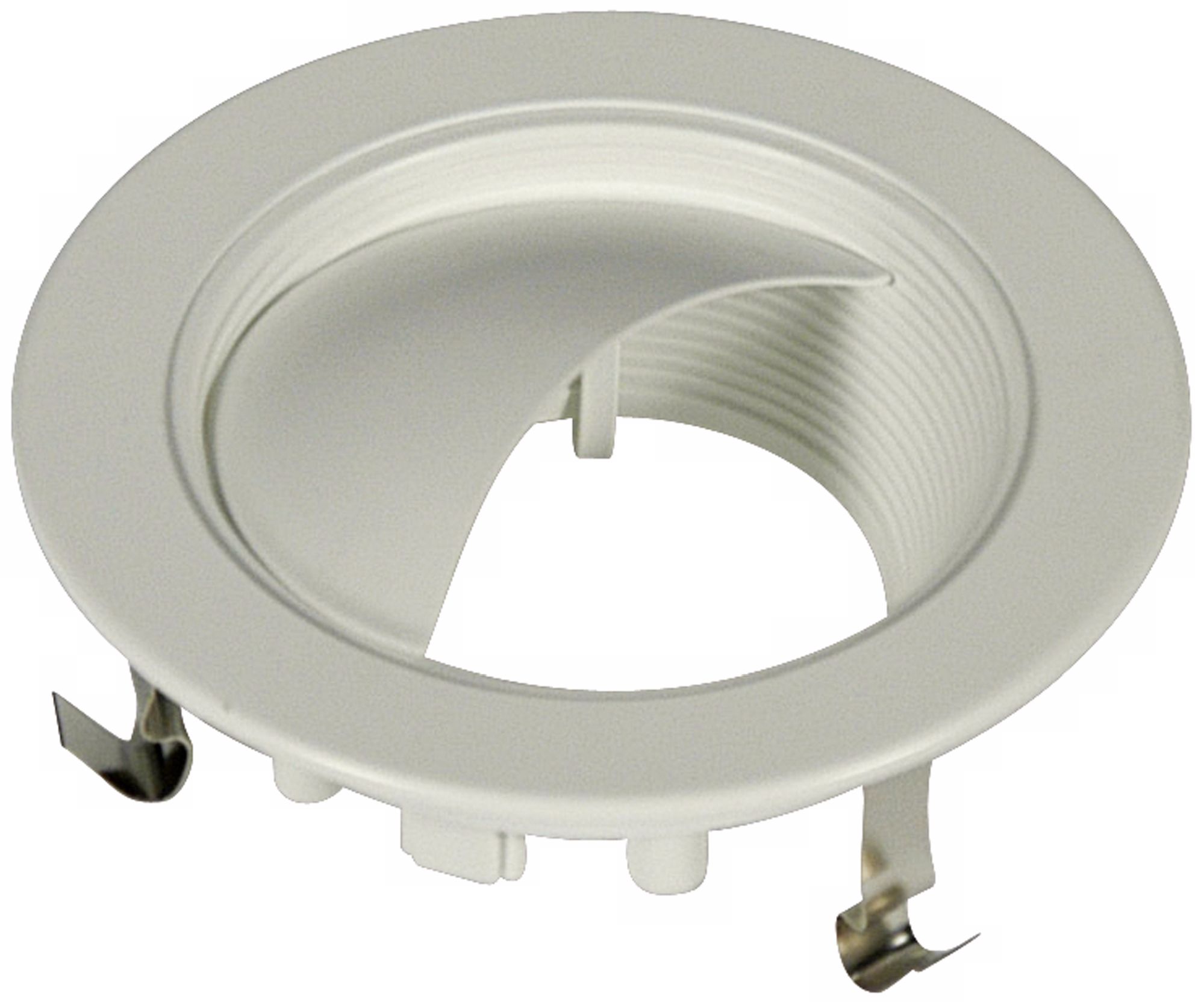 4" Line Voltage Wall Washer Recessed Light Trim