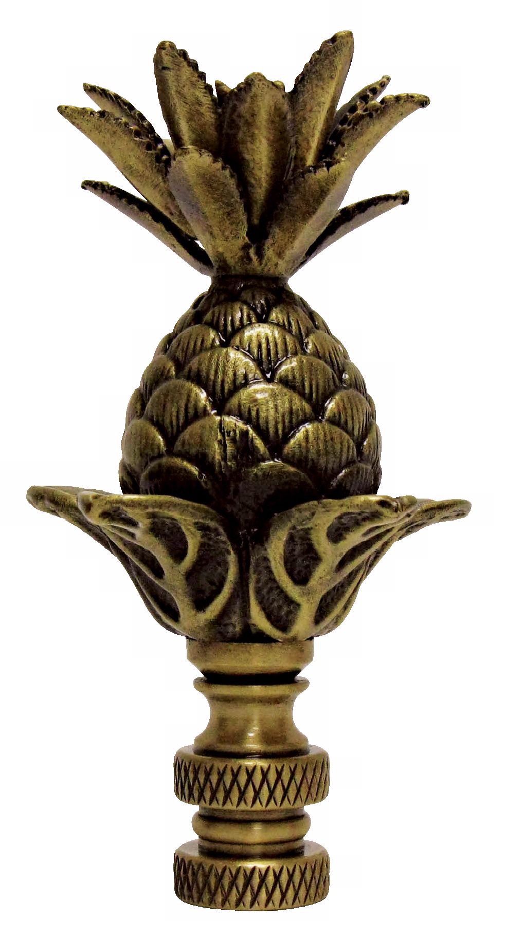 Pineapple Antique Metal Finial