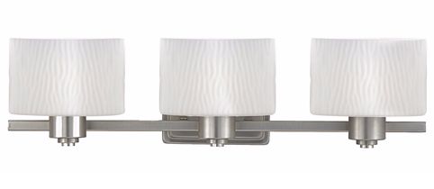 Pacifica Collection 25" Wide Three Light Bathroom Fixture