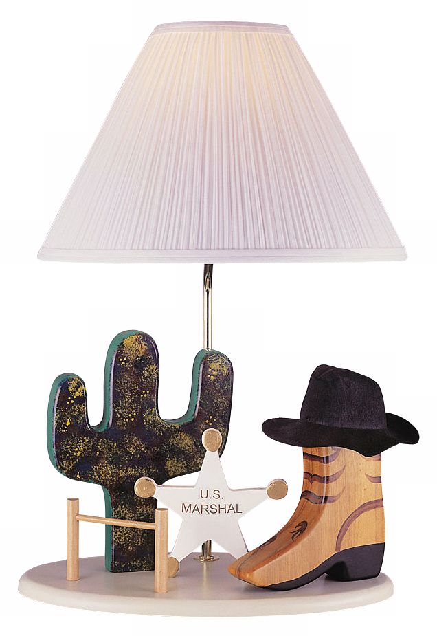 Lite Source Cowboy Table Lamp