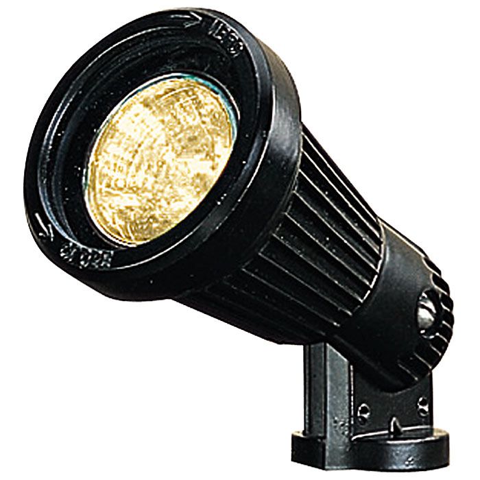Black 6" High Low Voltage Landscape Spot Light