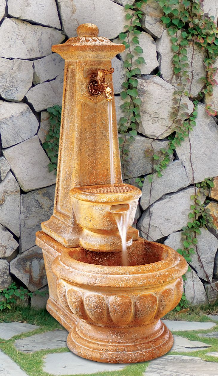 Calais Column Well Fountain