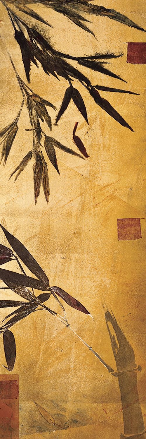 Bamboo Impressions IV 30" High Outdoor Wall Art