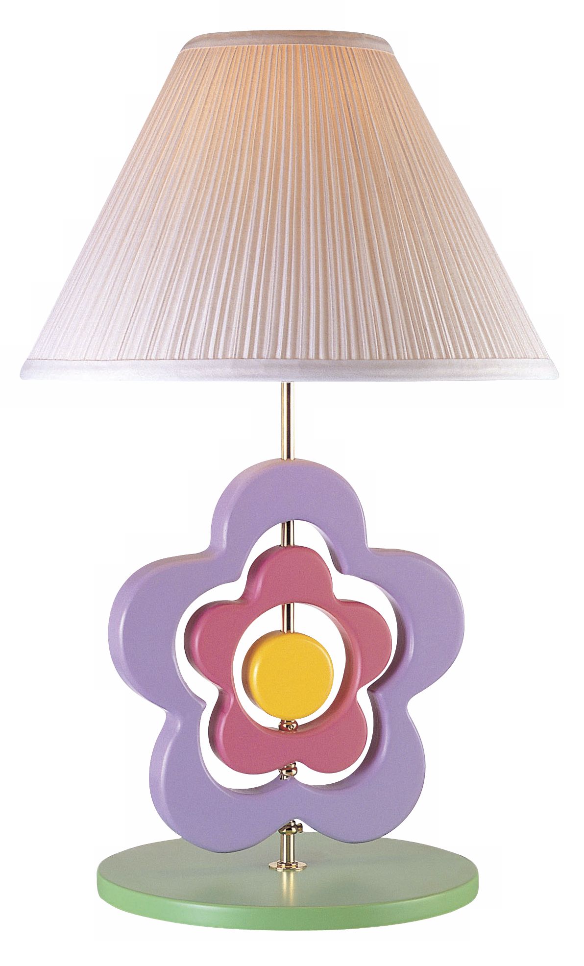 Lite Source Spinning Flower Table Lamp