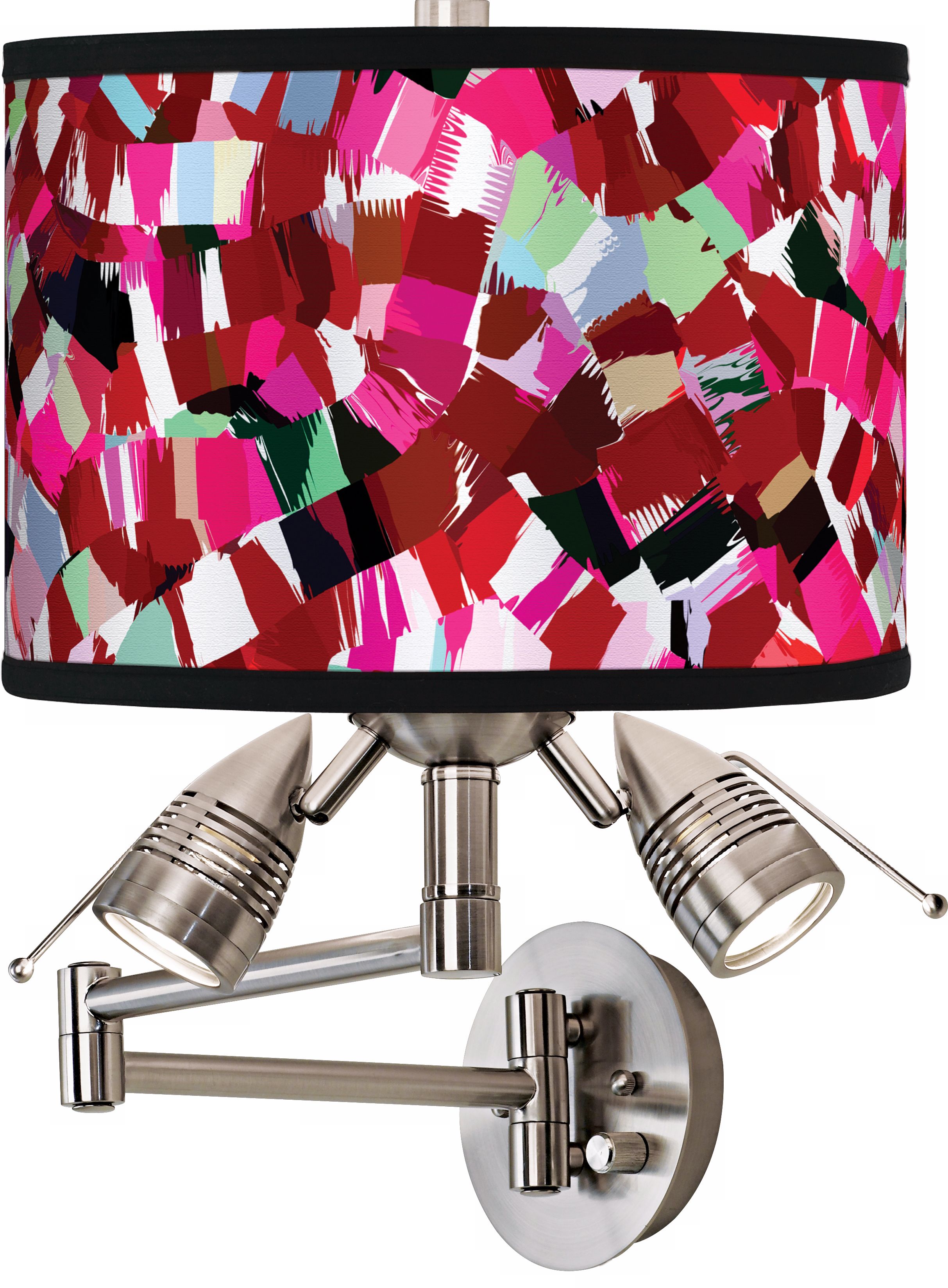 Palette Dots Giclee Swing Arm Wall Light