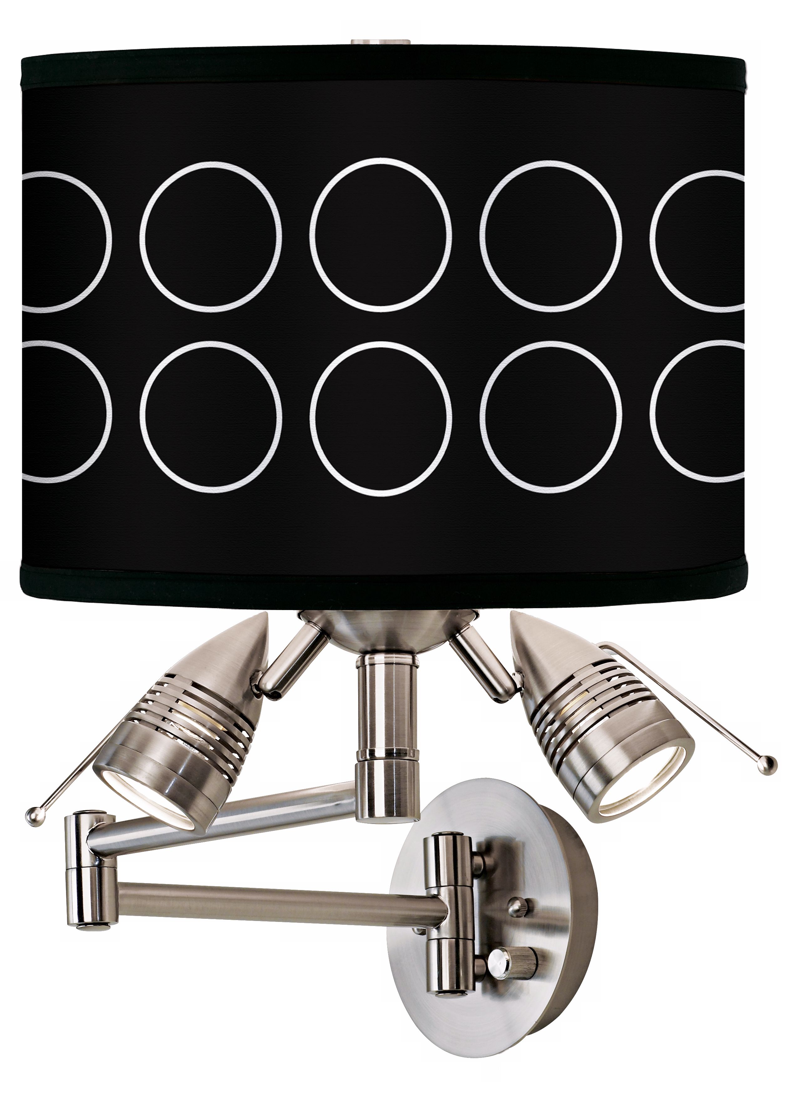 Portholes Giclee Swing Arm Wall Light
