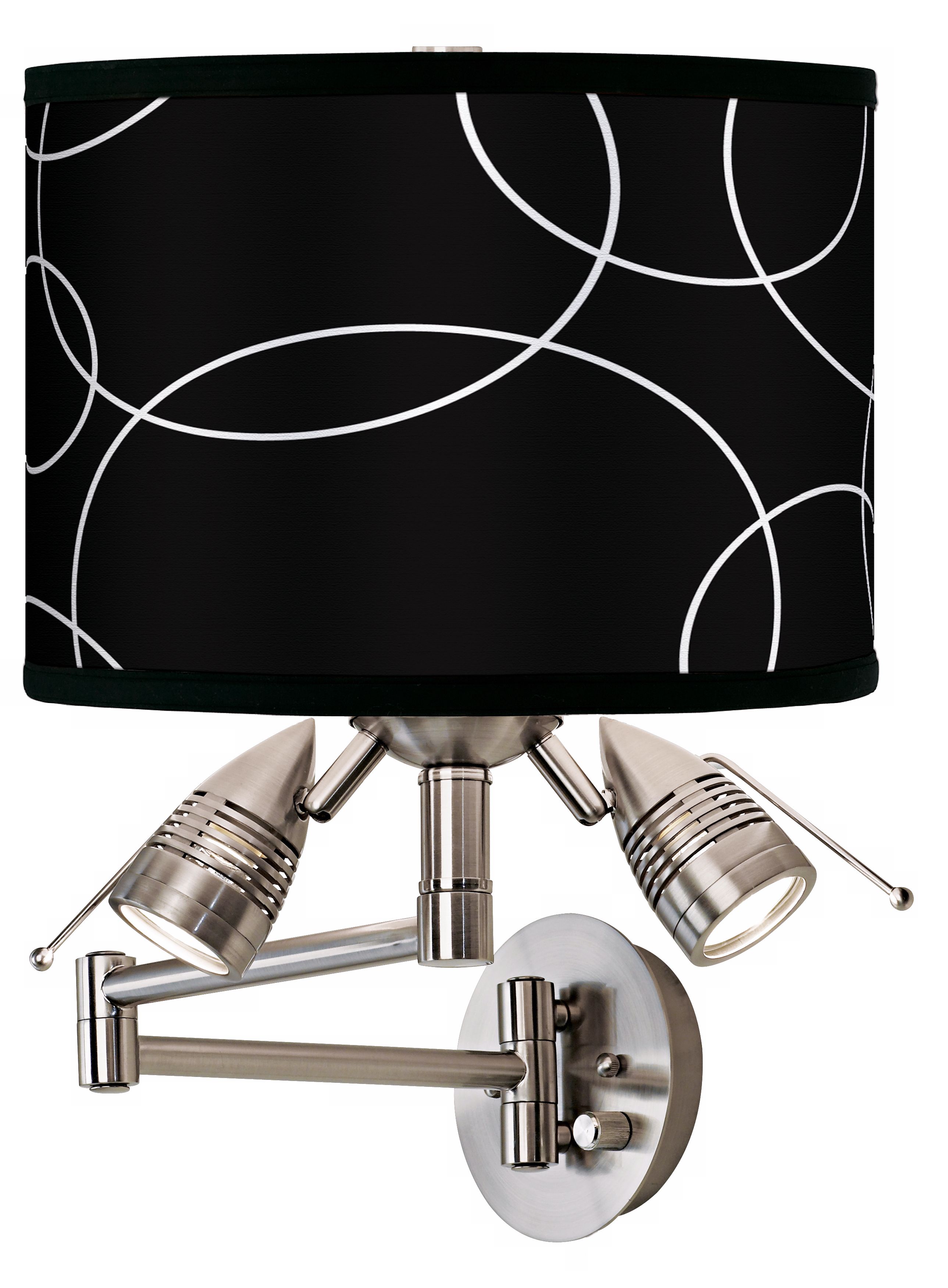 Bubbles Giclee Swing Arm Wall Light