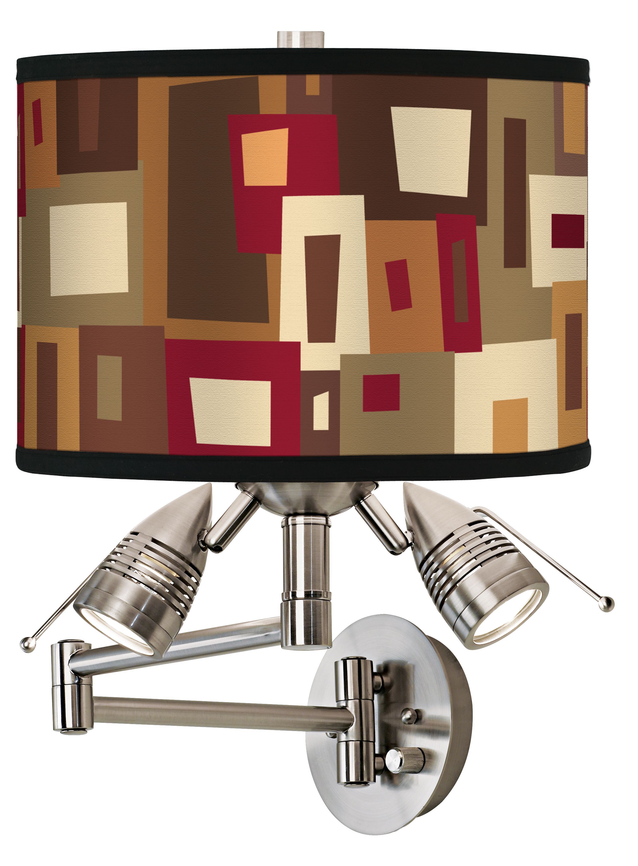 Earth Palette Giclee Swing Arm Wall Light