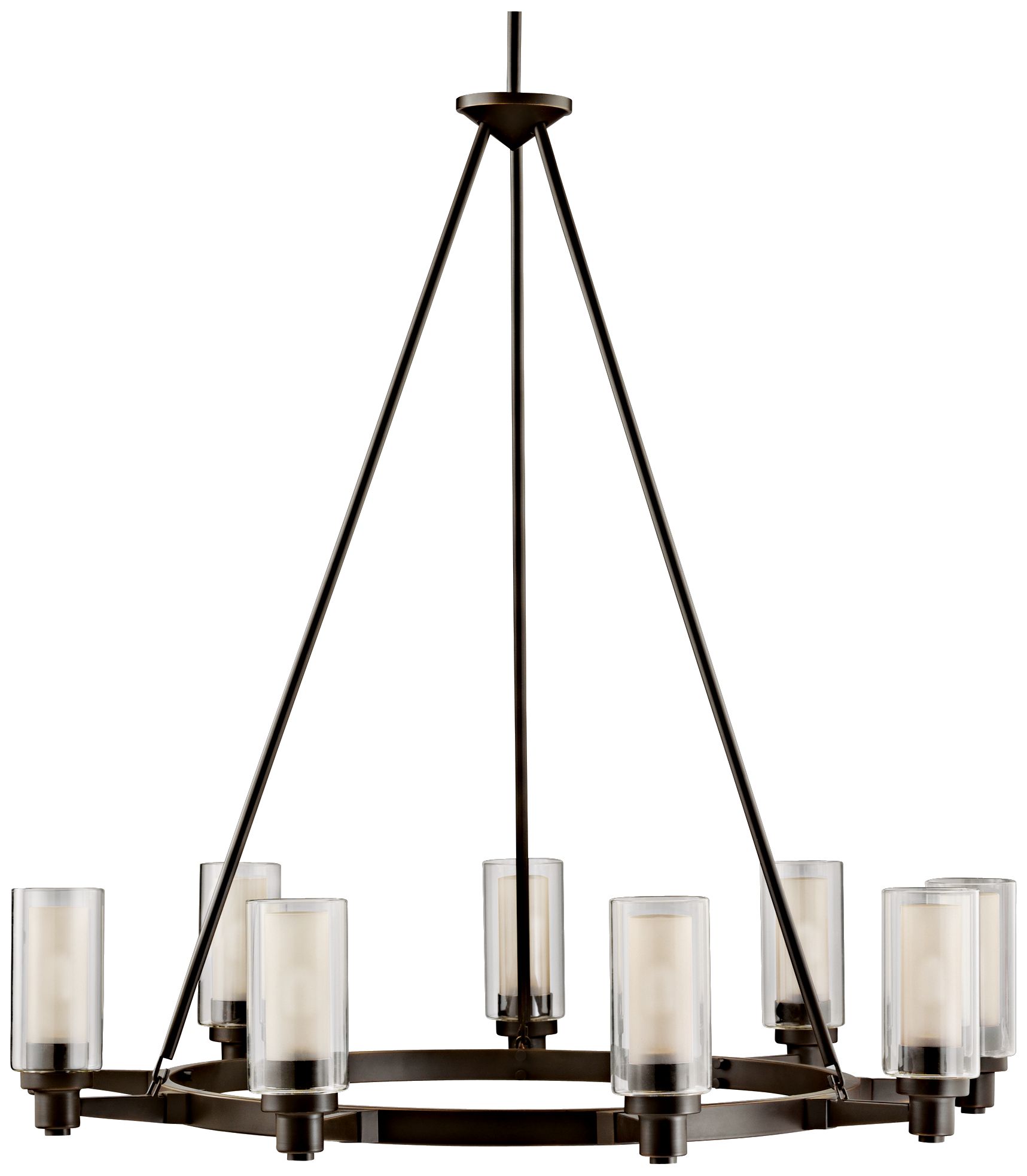 Circolo Collection Olde Bronze 36" Wide Chandelier