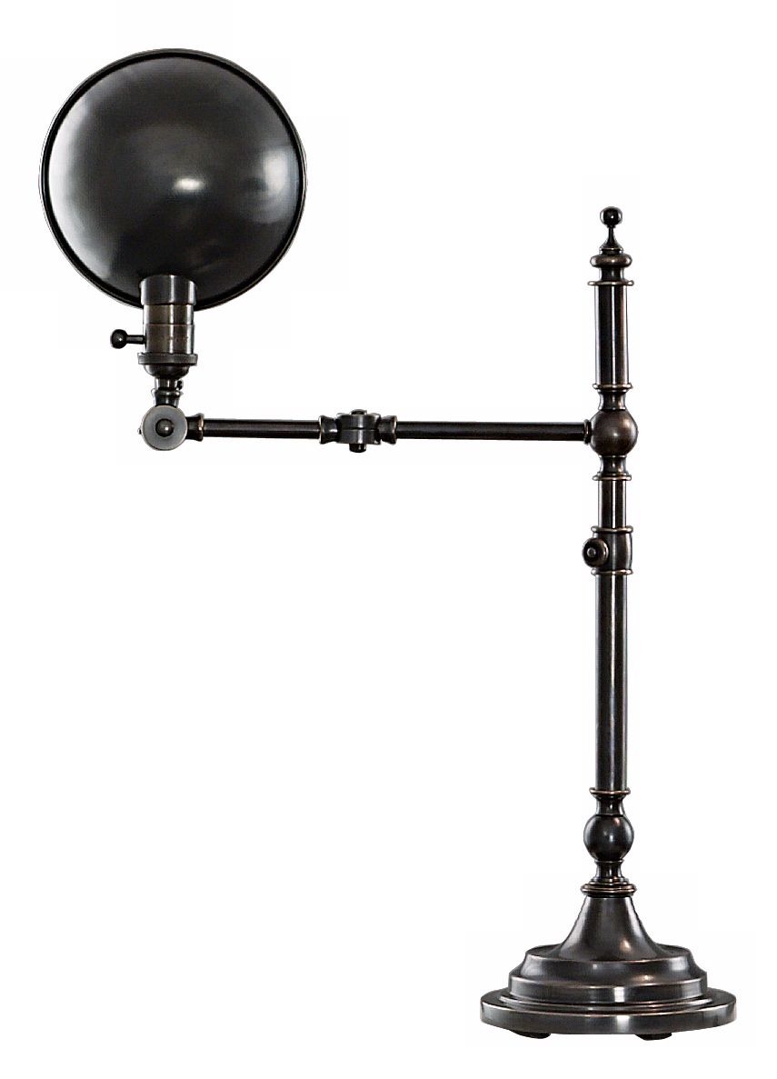 Robert Abbey Ant Bee Deep Bronze Pharmacy Desk Lamp