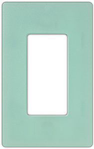 Lutron Diva Sea Glass SC Single Gang Wallplate