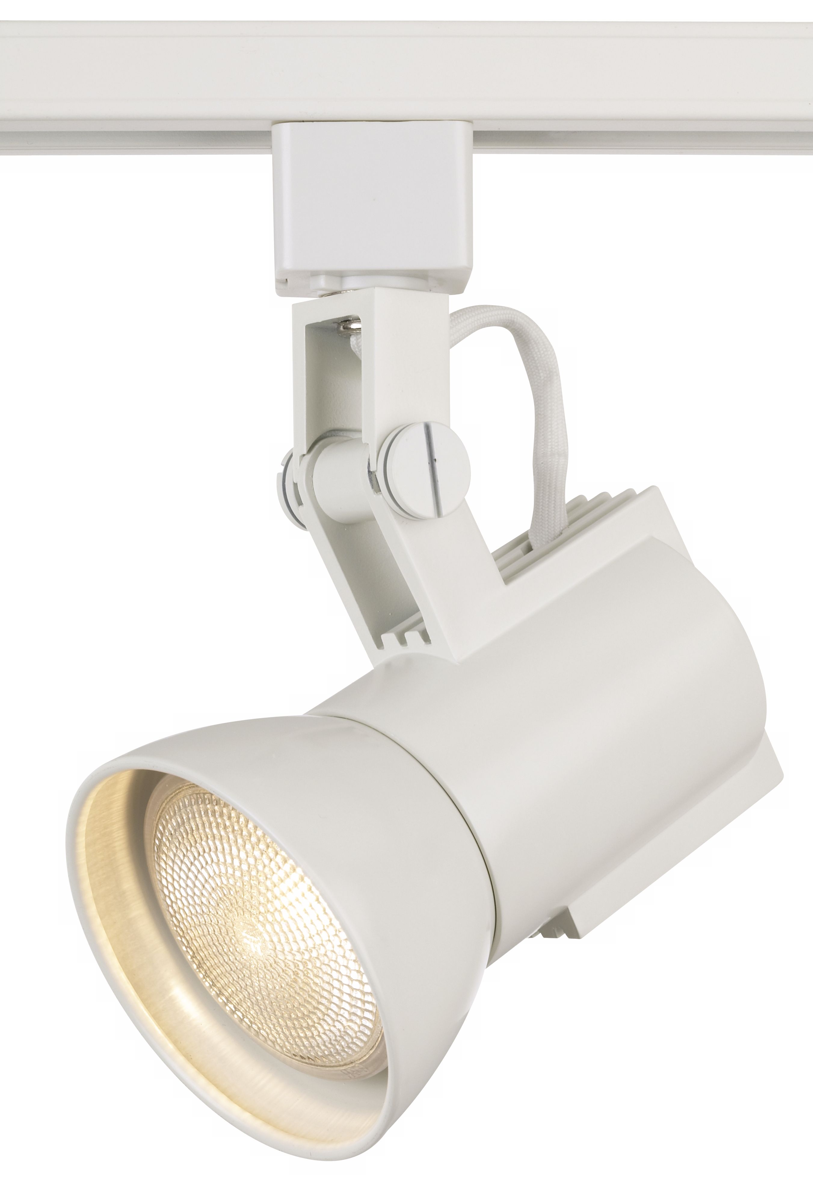 WAC Euro Step White Track Bullet for Lightolier Track System