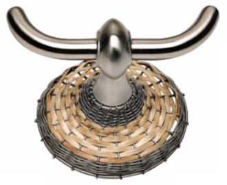 Hamptons Brushed Nickel Robe Hook 81876