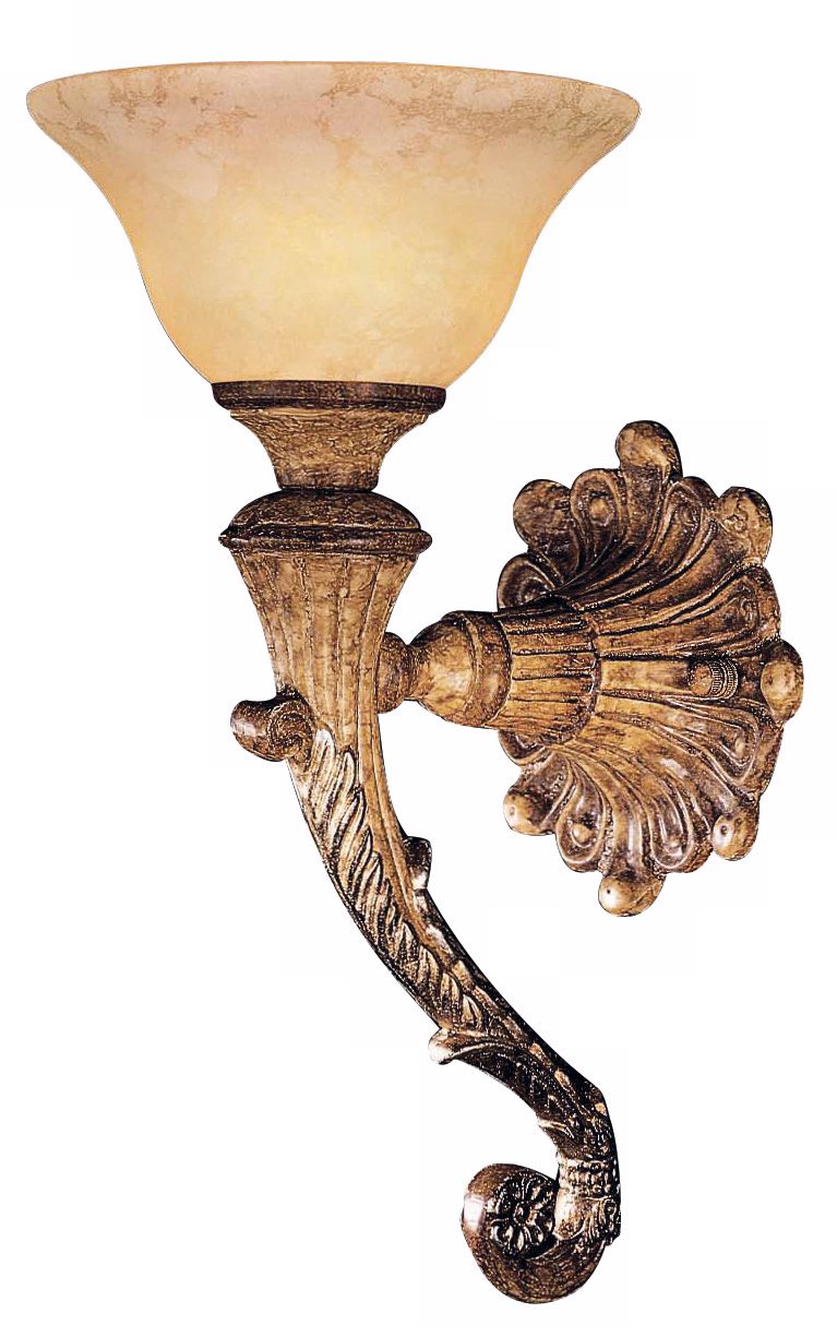 Navarra Collection Tuscan Patina Finish Wall Sconce
