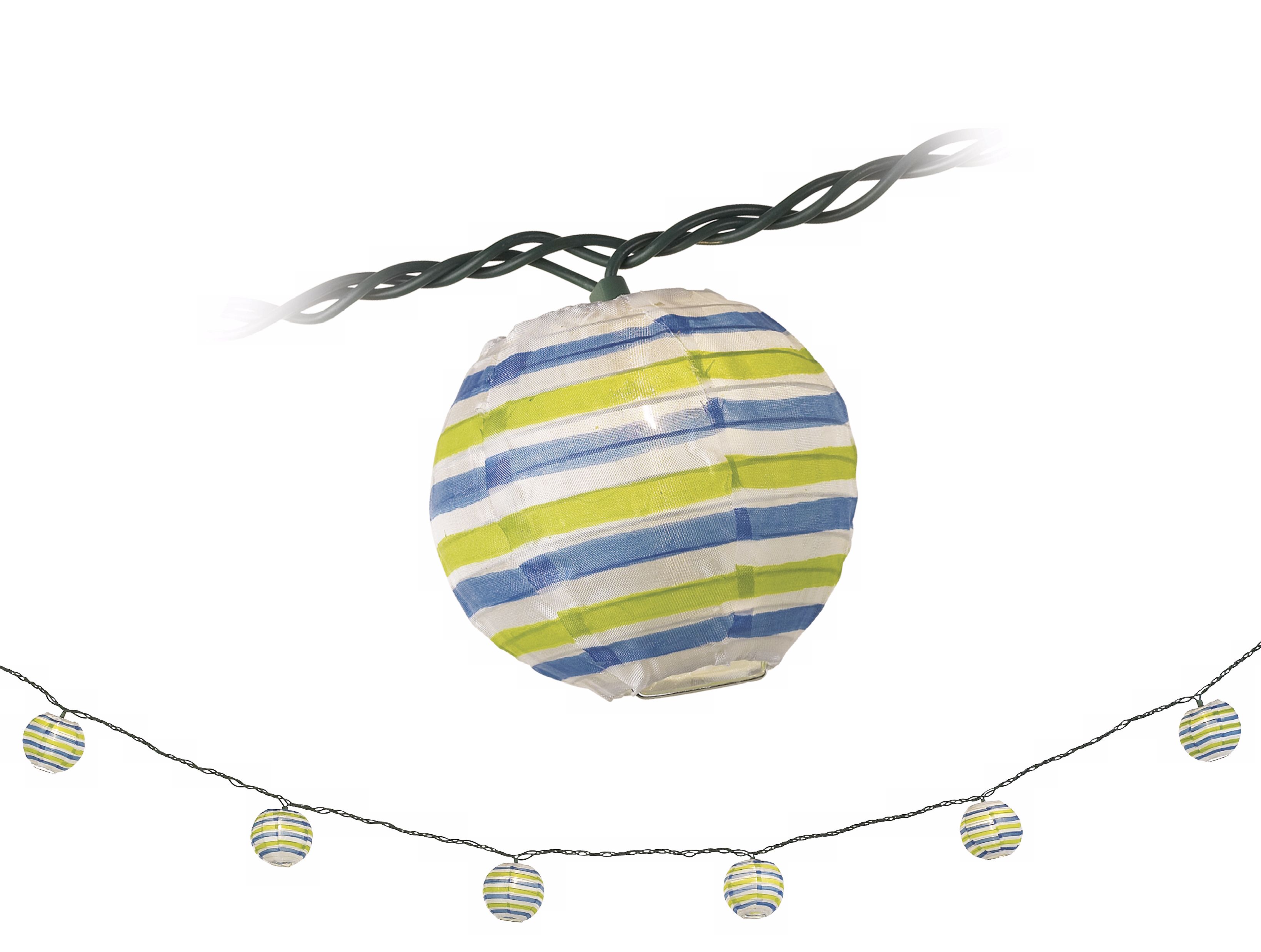 Paper Globes Party String Lights