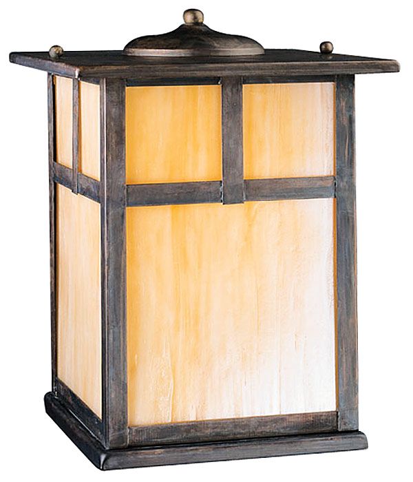 Kichler Alameda 12 1/2" High Post Mount Light