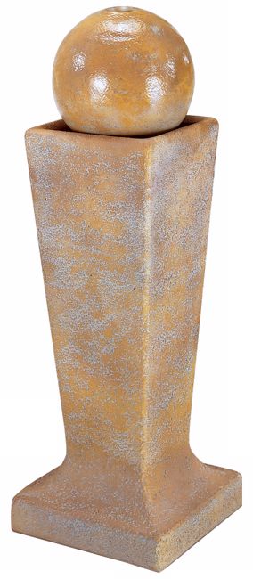 Henri Studios Sphere Tall Pedestal Fountain