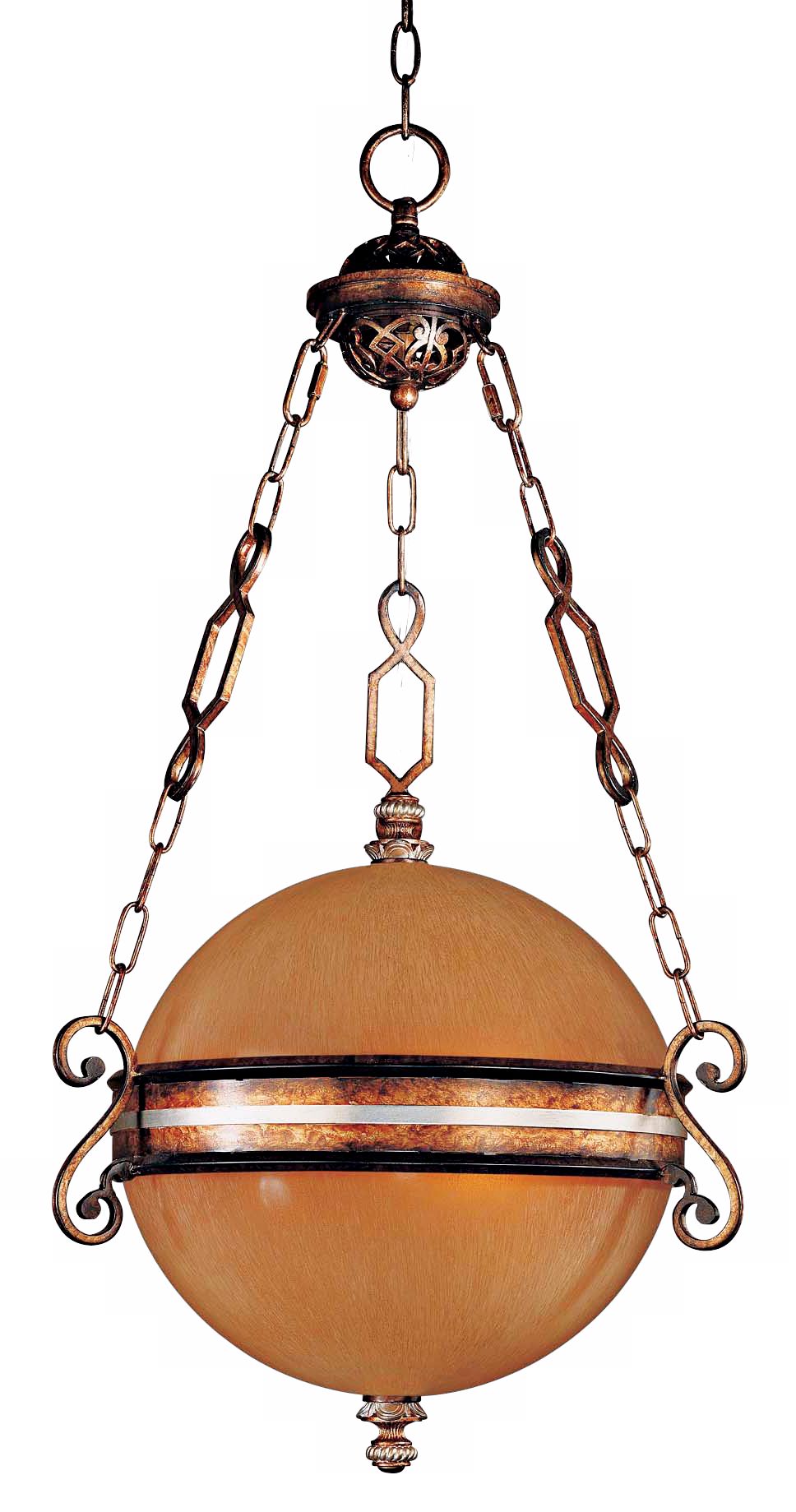Minka Aston Court Collection Avorio Mezzo Glass Pendant