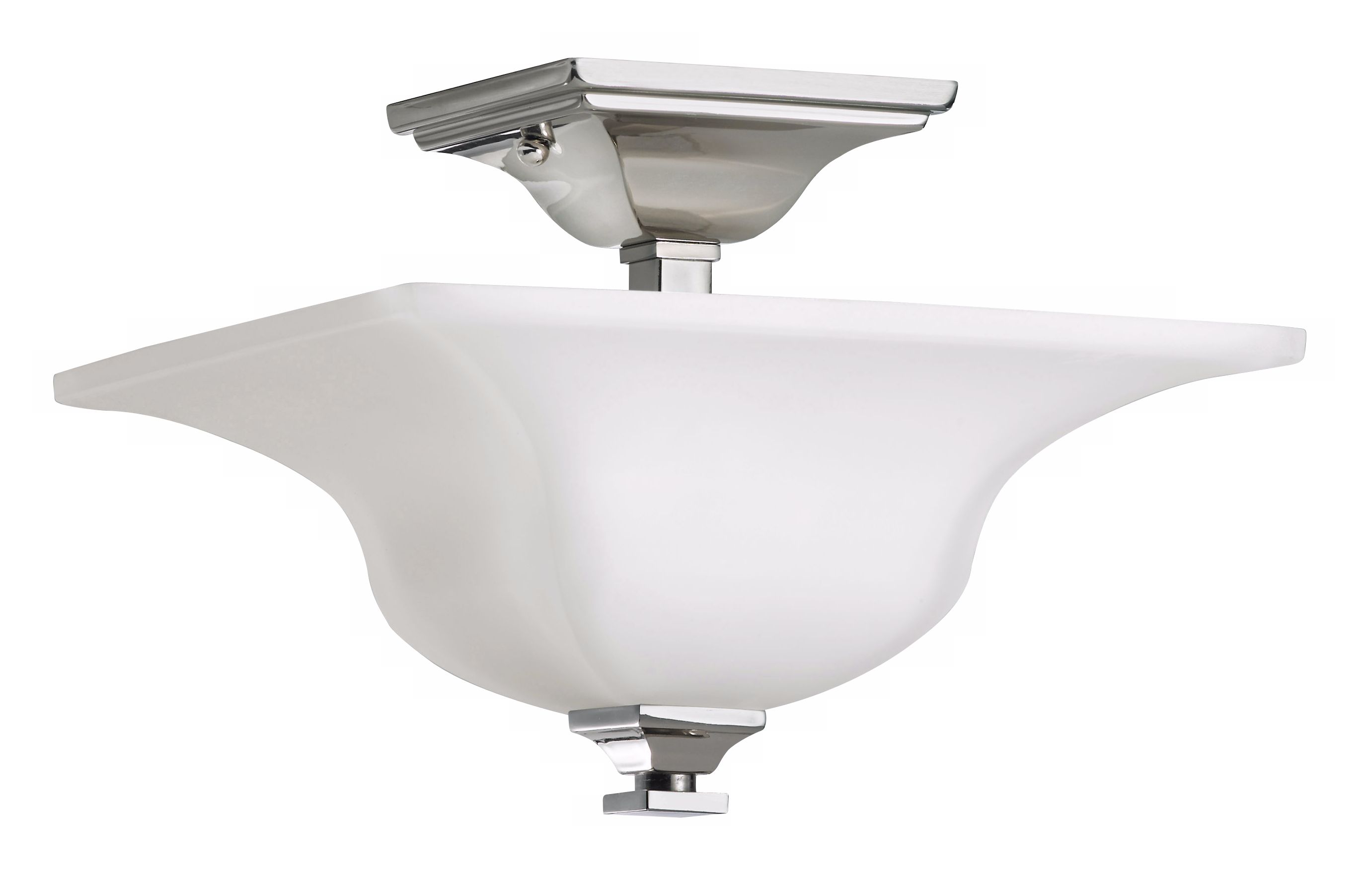 American Foursquare 11"  Wide Ceiling Light Fixture