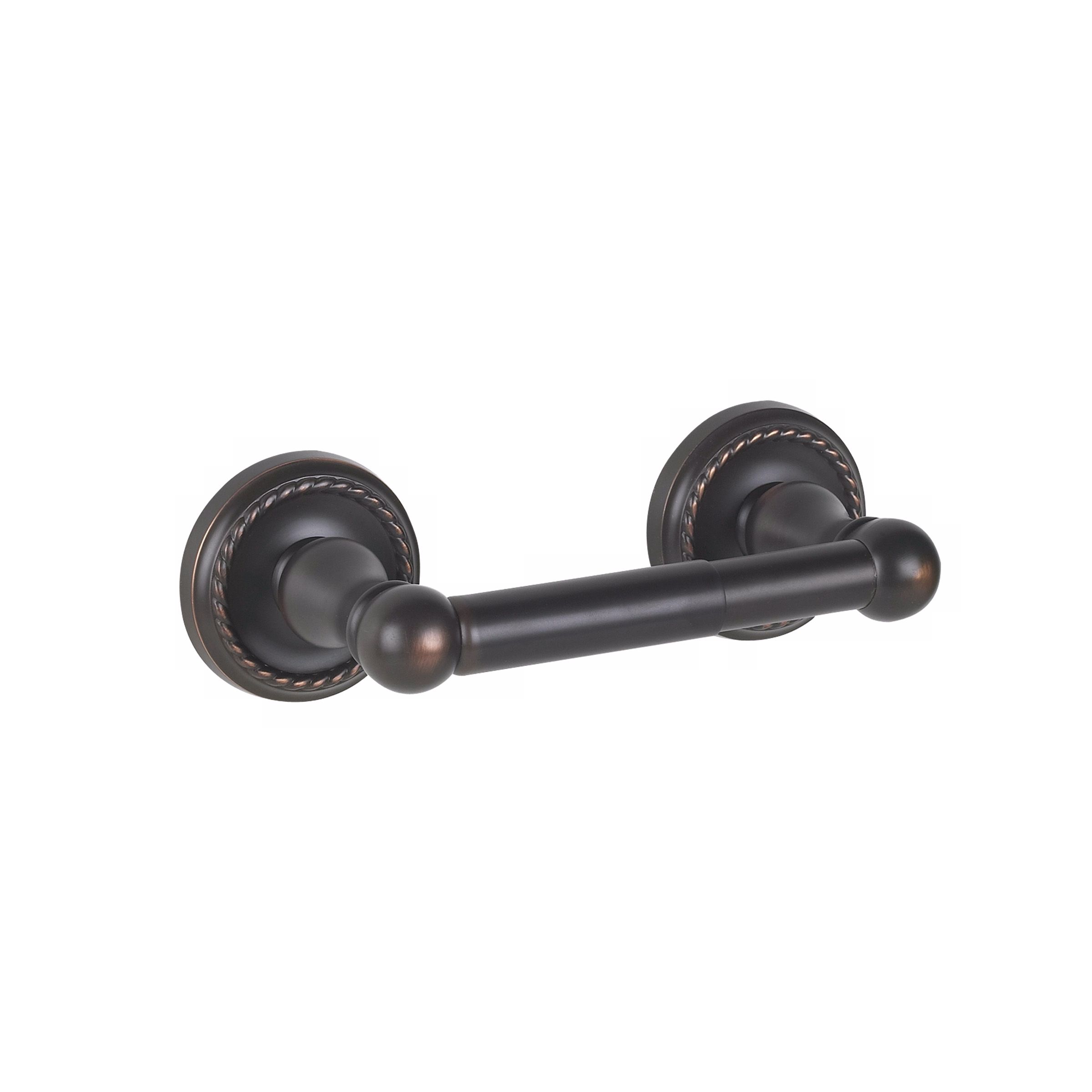 Oil-Rubbed Bronze 9 1/2" Wide Toilet Paper Holder