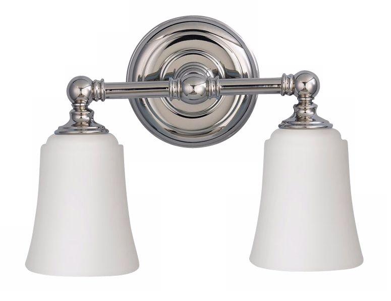 Murray Feiss Hugenot Lake Two Light Bath Wall Light Fixture
