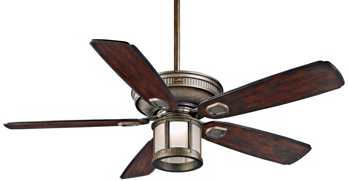 60" Casablanca Heritage Bronze Ceiling Fan with Light Kit