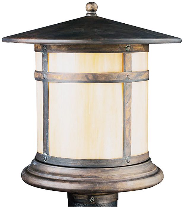 Kichler Tularosa Bronze 12 1/2" High Post Mount