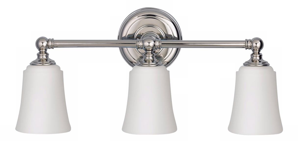 Murray Feiss Hugenot Lake Three Light Bath Light Fixture