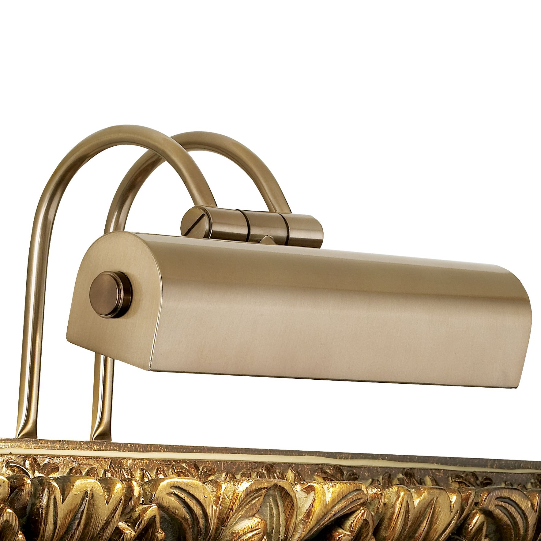 Light Bronze 9" Wide Plug-In Picture Light