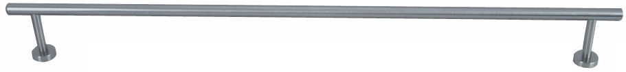 Linea Brushed Nickel 18" Wide Bath Towel Holder