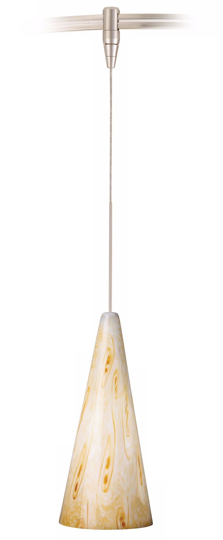 Caramel Satin Nickel Tech Lighting MonoRail Pendant