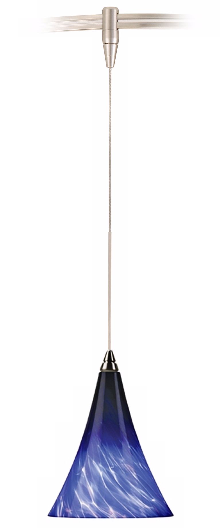 Violet Mini Melrose Glass Tech Lighting MonoRail Pendant