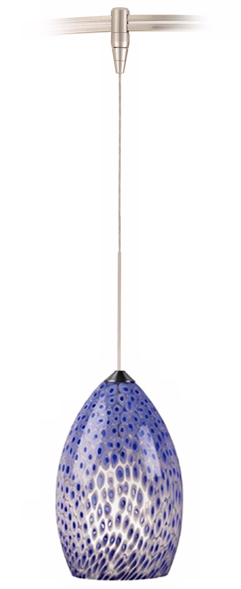 Bluebird Murano Glass Tech Lighting MonoRail Pendant