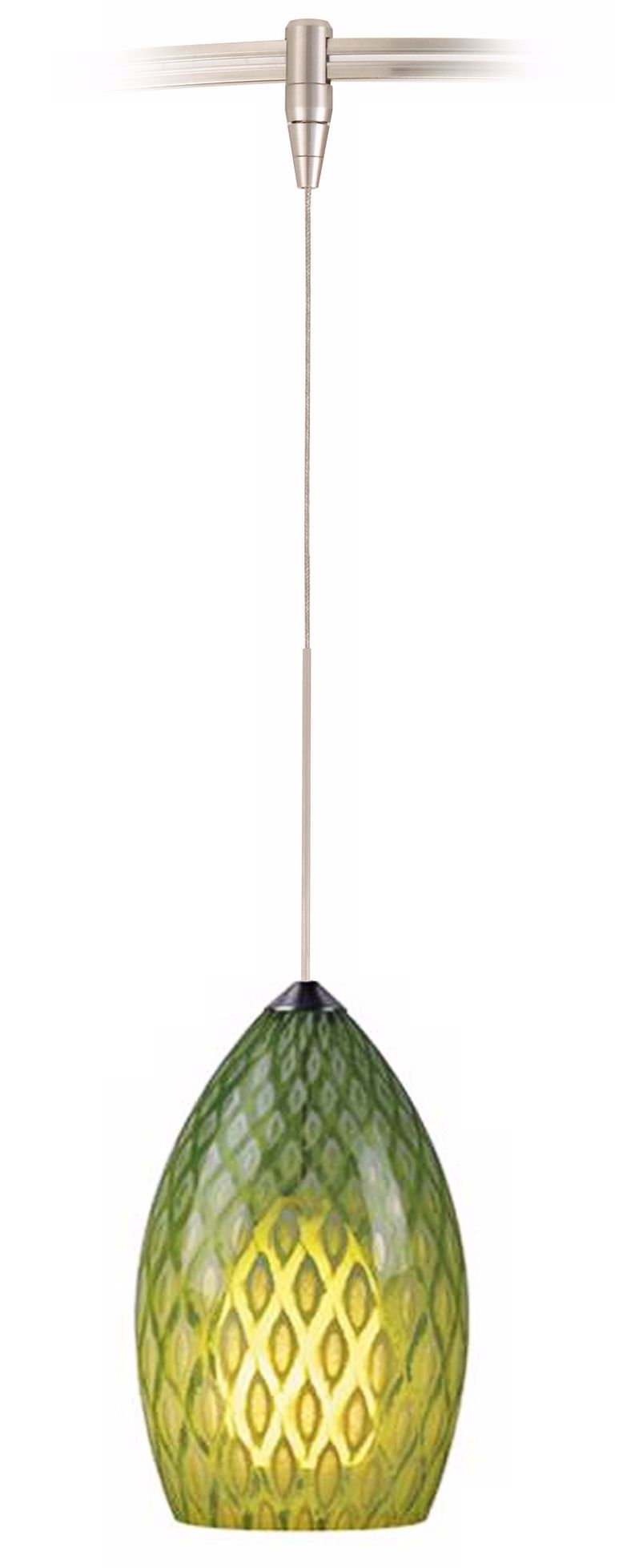 Firebird Parrot Murano Glass Tech Lighting MonoRail Pendant