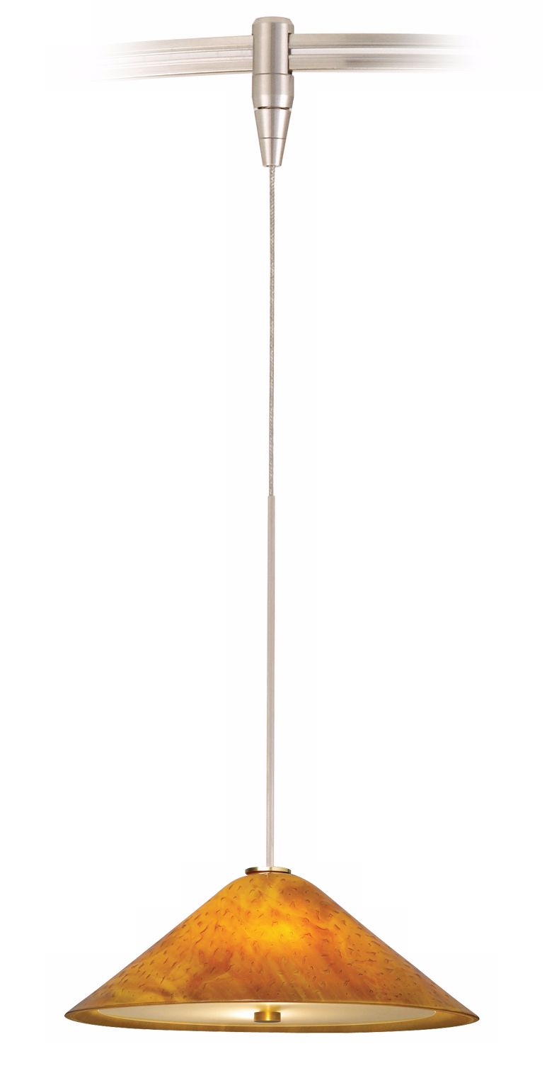 Larkspur Amber Mini Tech Lighting MonoRail Pendant