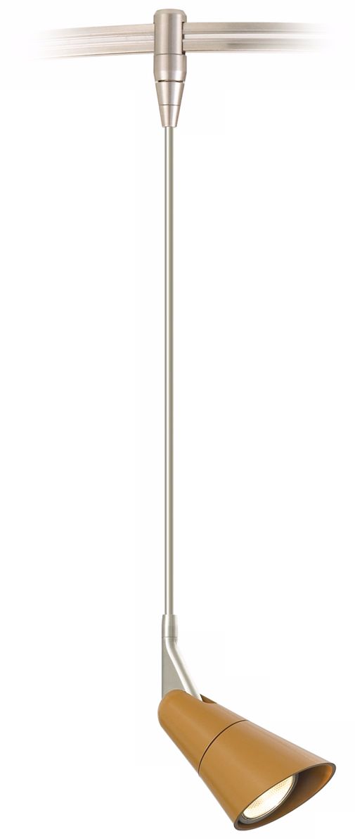 Scania Sienna 12" Nickel Tech Lighting MonoRail Pendant