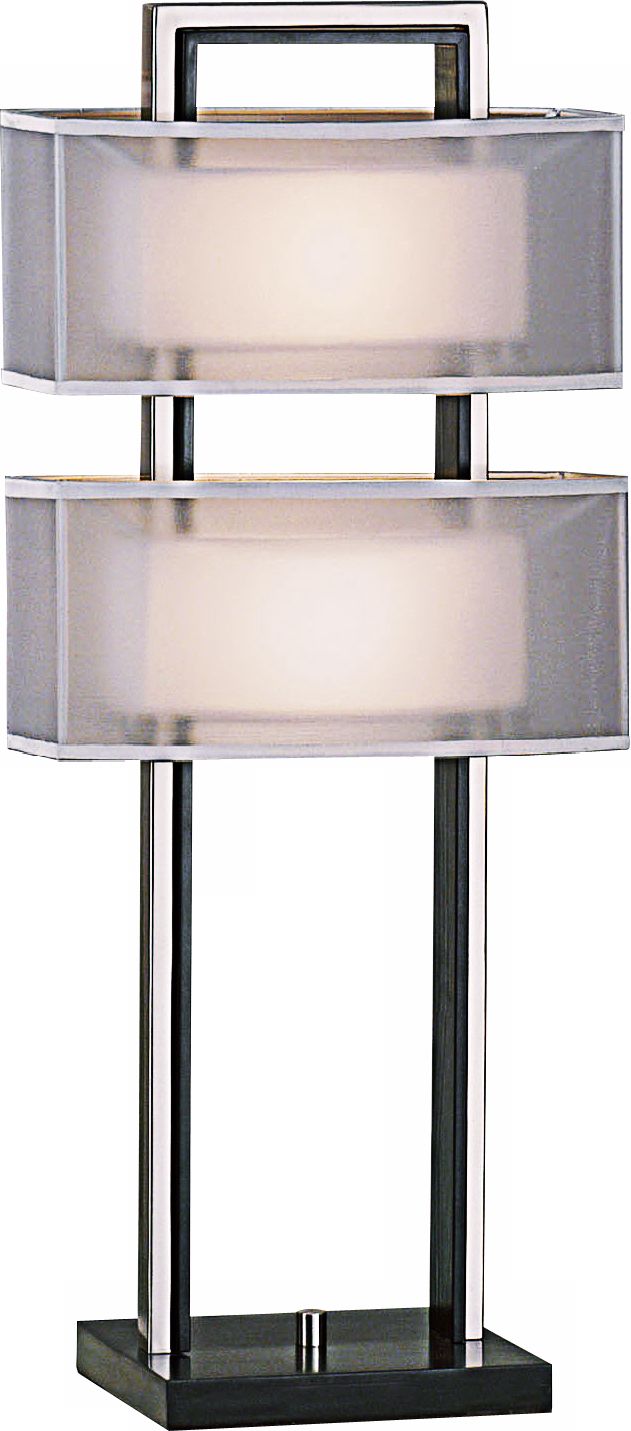 Amarillo Silver Accent Table Lamp