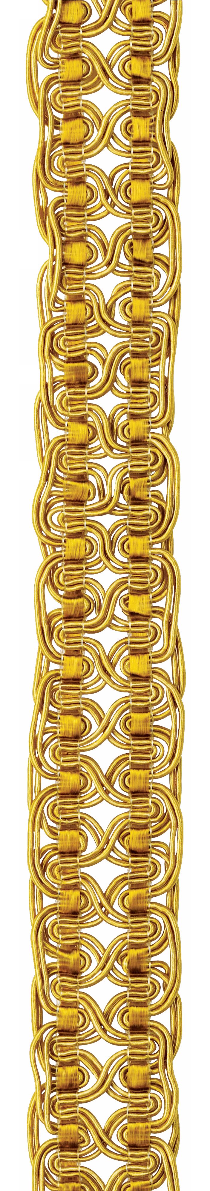 Gold Lamp Shade Braided Trim