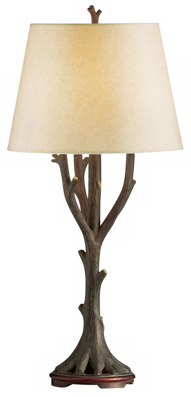 Kichler Woodlands Tree Trunk Table Lamp