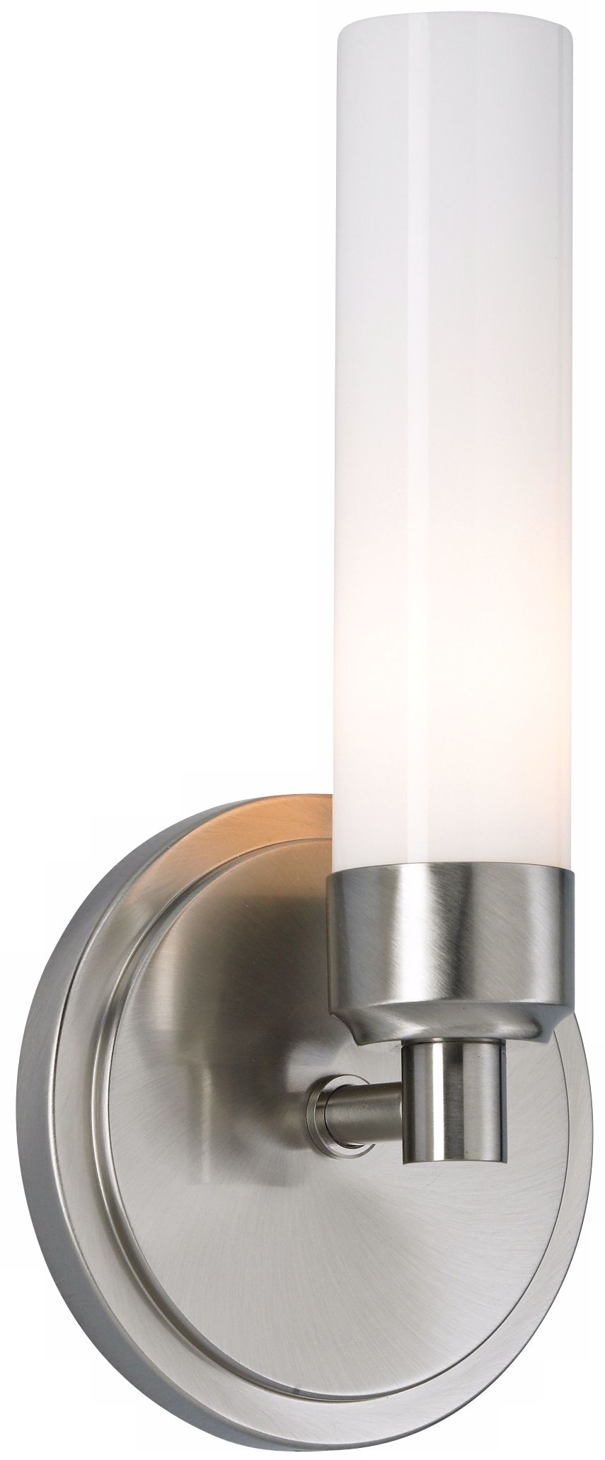 Anya Brushed Nickel ADA 11 3/8" High Bath Sconce