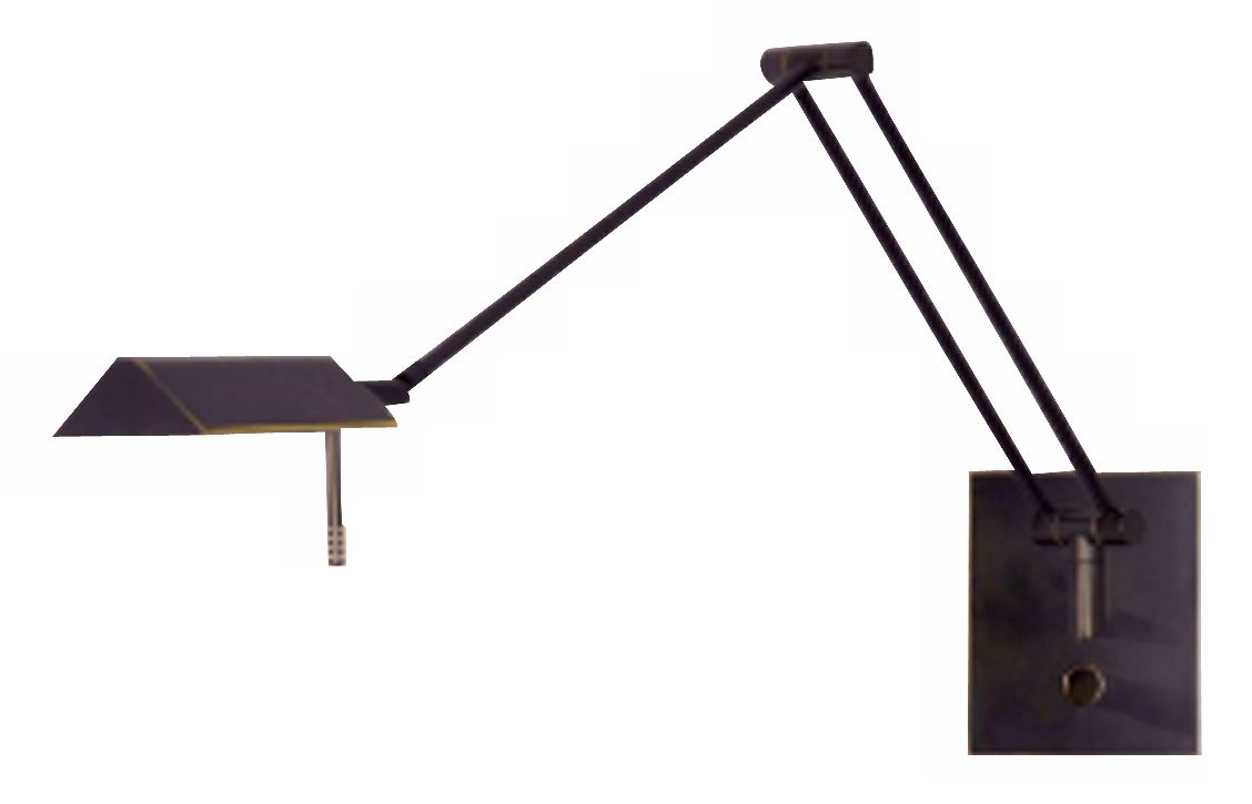Holtkoetter Bernie Bronze Swing Arm Wall Lamp