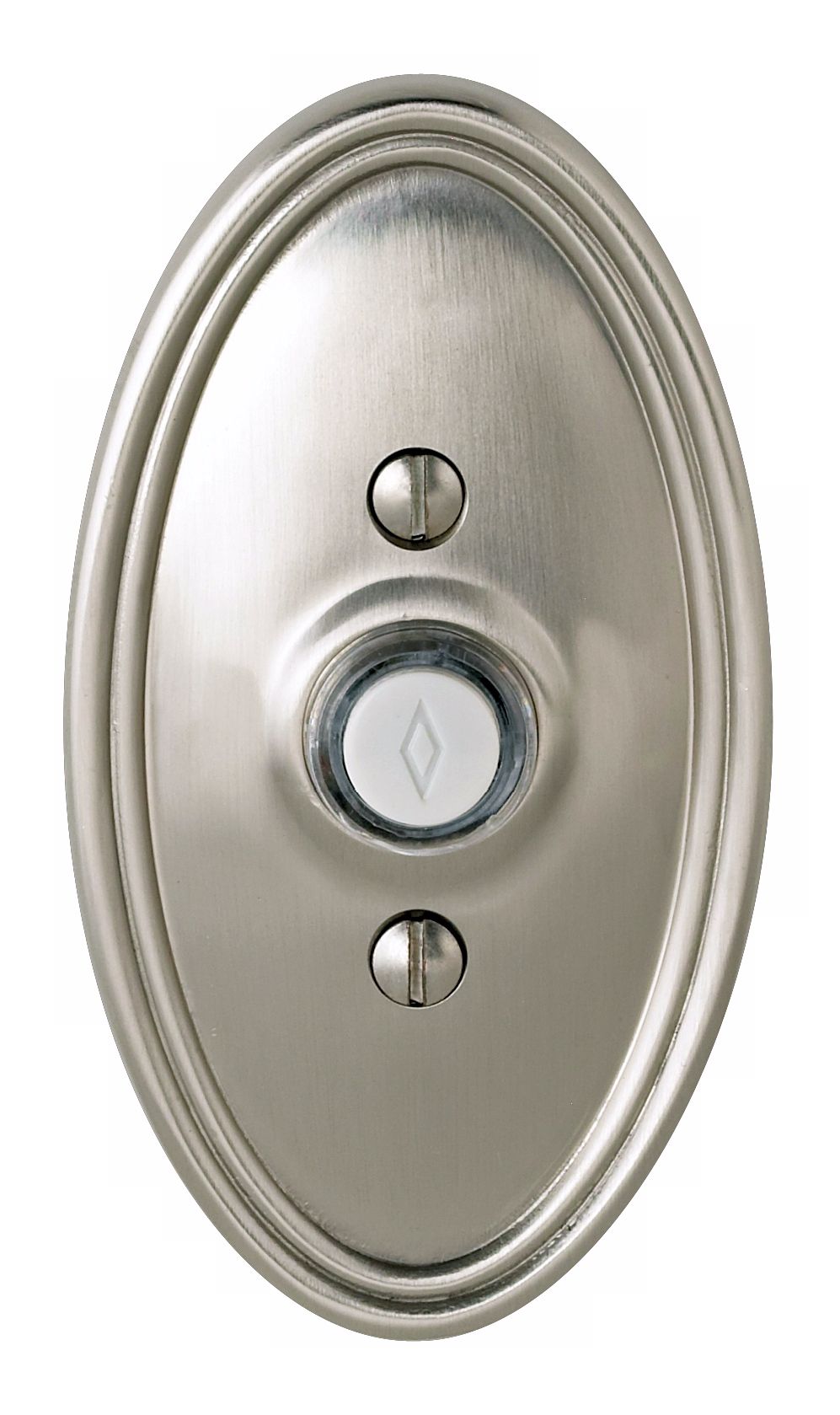 Oval Tuscany Push Door Button
