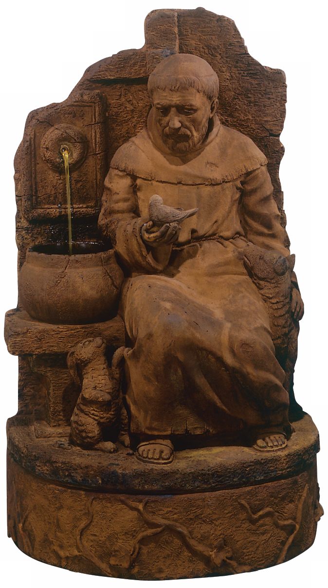 St. Francis at the Well Fountain