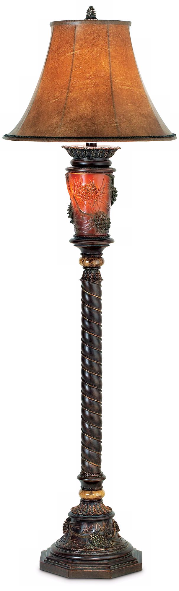 Pinecone Glow Floor Lamp