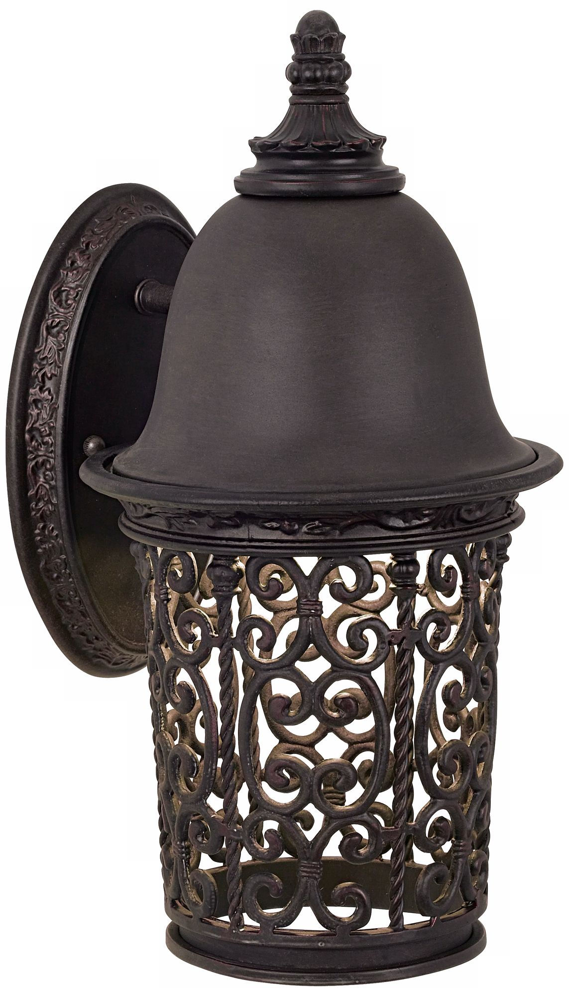 Castile Courtyard Energy Efficient 15" High Outdoor Light