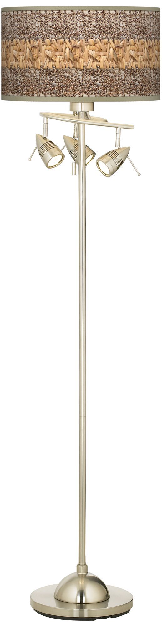 Woven Fundamentals Giclee 4 Light Floor Lamp