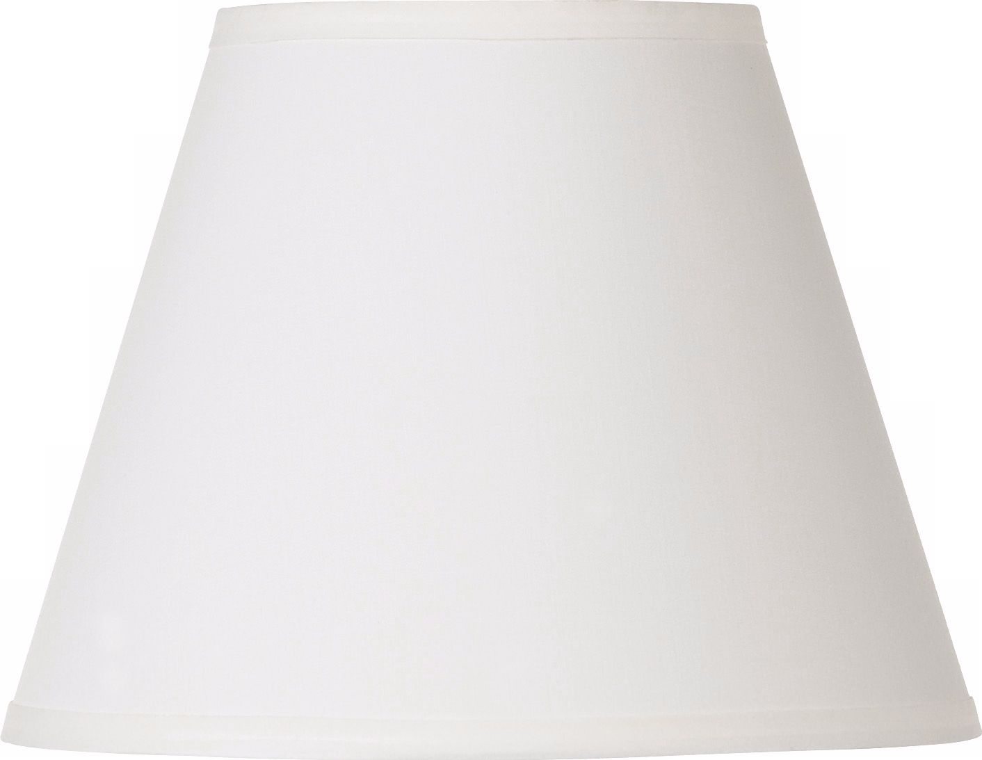 Off White  Lamp Shade 6x11x8.5 (Spider)