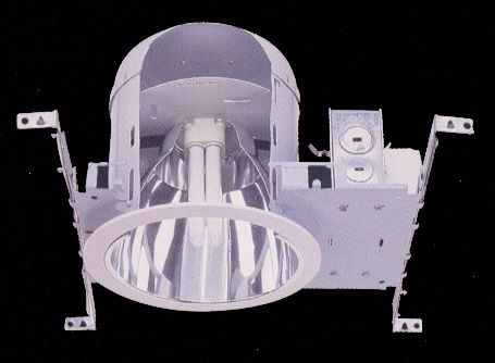 Elco 6" Fluorescent 13 Watt Fluorescent Housing