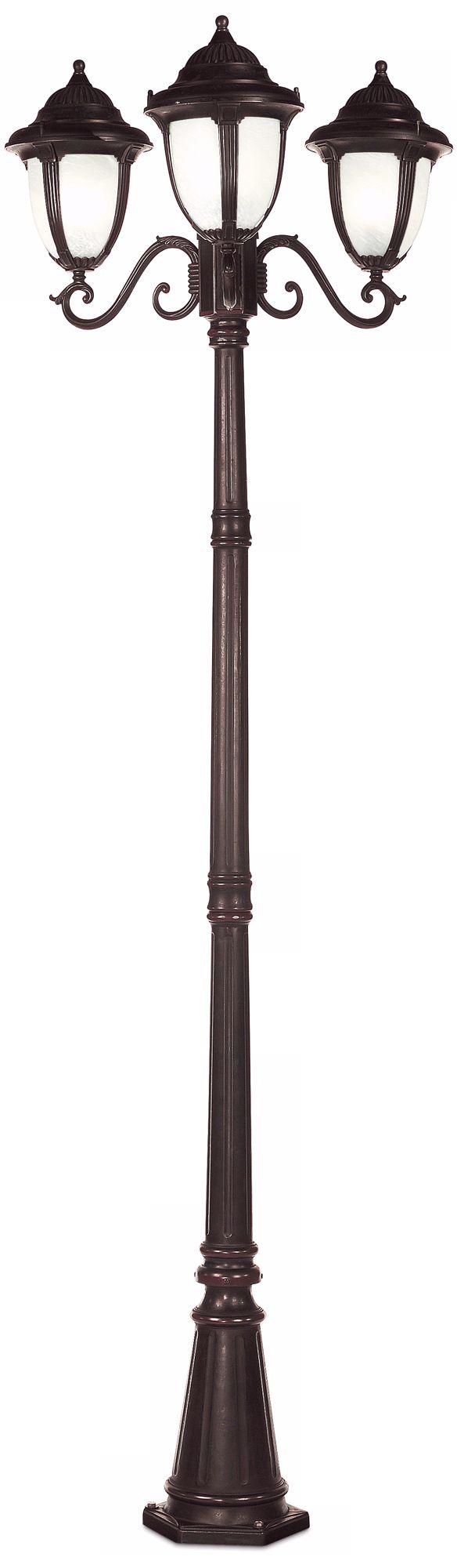 Casa Sorrento™ Bronze 90 1/2" High LED Street Lantern