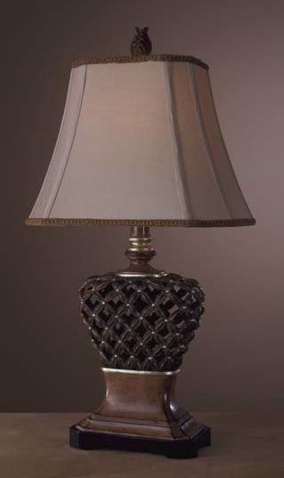 Ambience Openwork Lattice Table Lamp